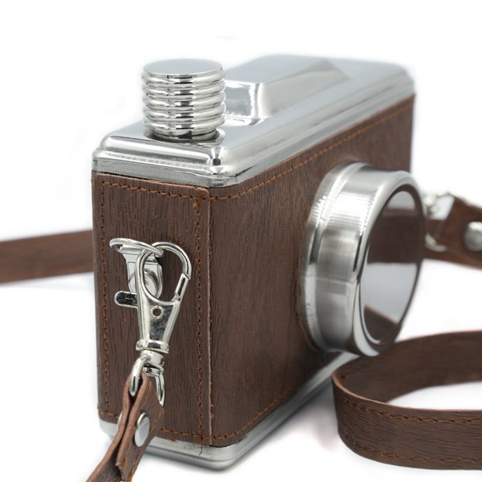 Camera 11 oz Hip Flask - Hidden Alcohol Flask